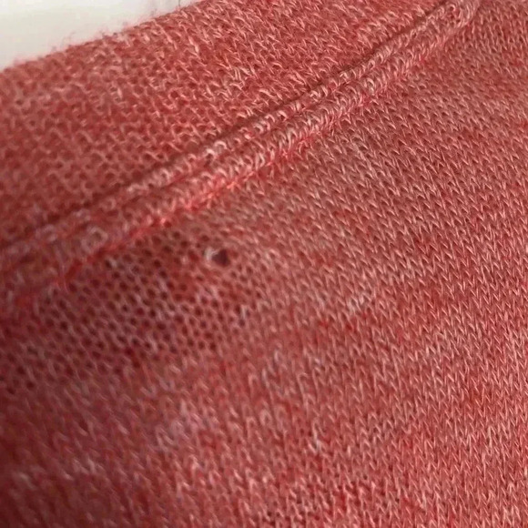 Old Navy Peach Shirt 3/4 Length  Sleeves Size XS - Picture 14 of 16